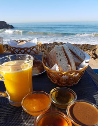 Petit-déjeuner Maroc côte Atlantique