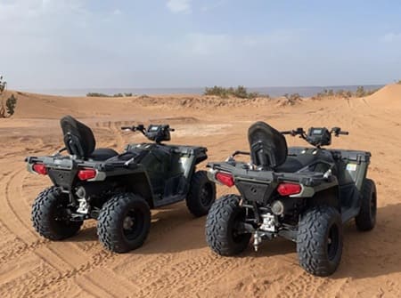 quad désert maroc