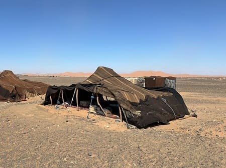 tentes nomades merzouga