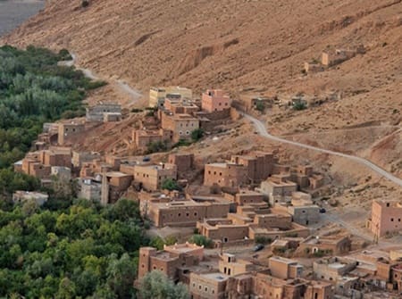 Village berbère Atlas Maroc