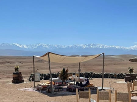 Agafay déjeuner