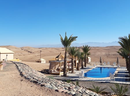 Camp désert Agafay