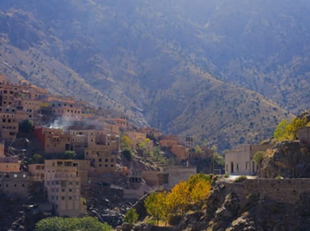 Atlas village berbère Maroc