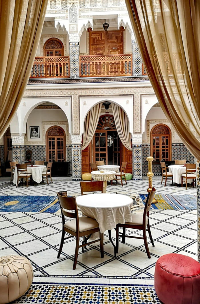 riad luxe fez maroc