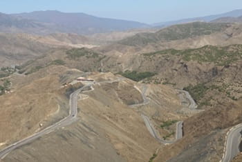 montagnes Haut Atlas Maroc