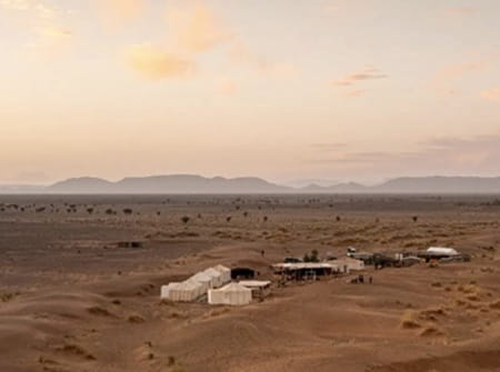 nuit dans le désert de Zagora