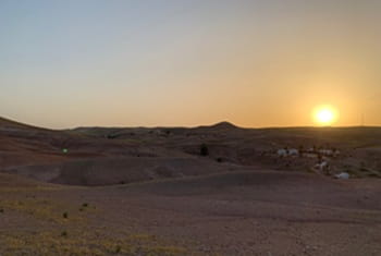 Agafay sunset