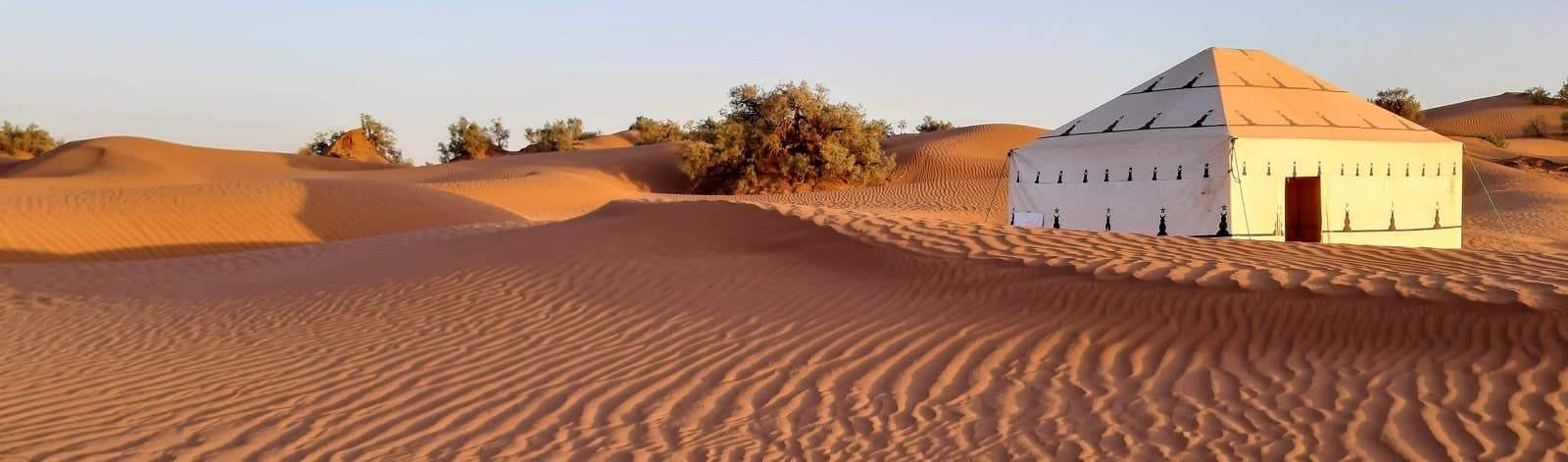 dormir dans le désert Maroc