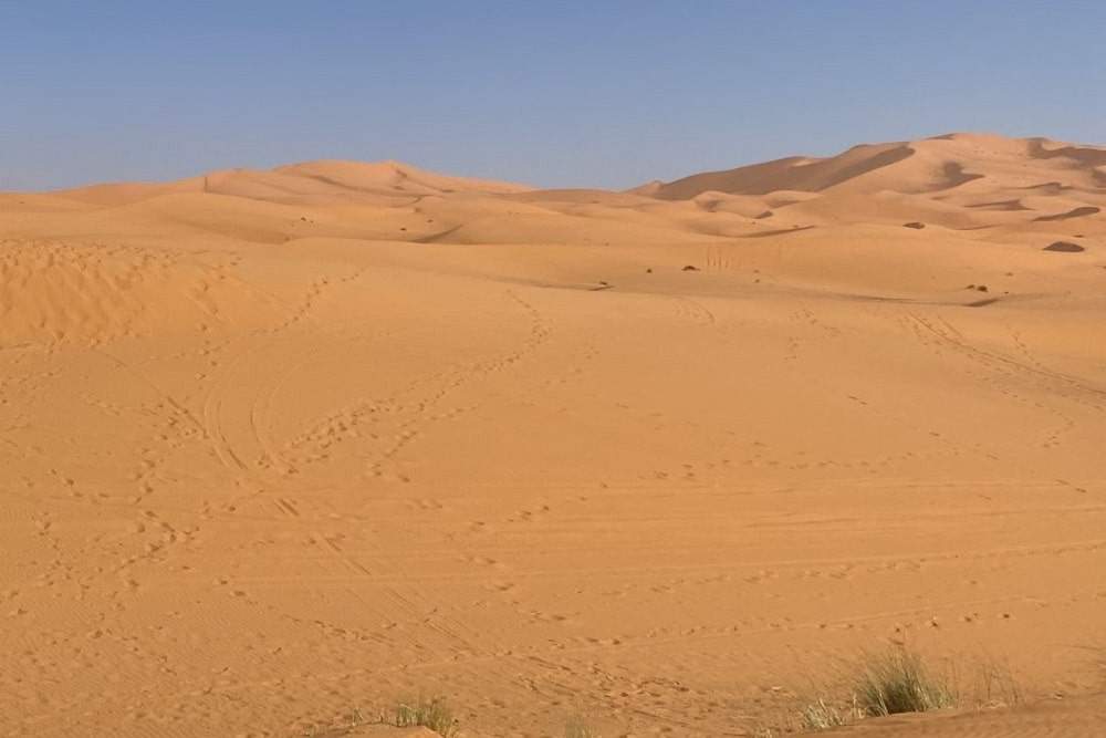 dunes à Merzouga
