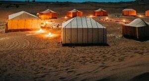 Desert camp M'hamid