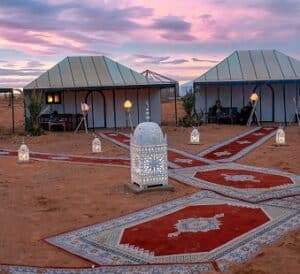 camp désert Maroc