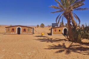 Bivouac désert Maroc M'hamid