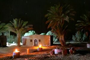 nuit bivouac M'hamid Maroc