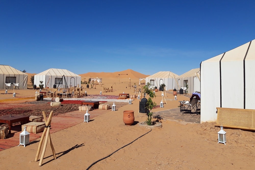 camp de luxe merzouga