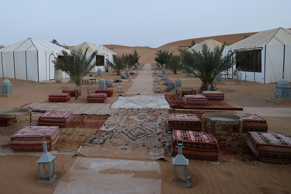 desert camp merzouga