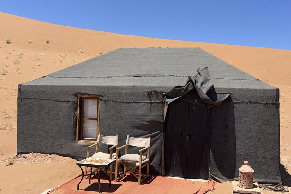 Tente de luxe M'hamid Maroc